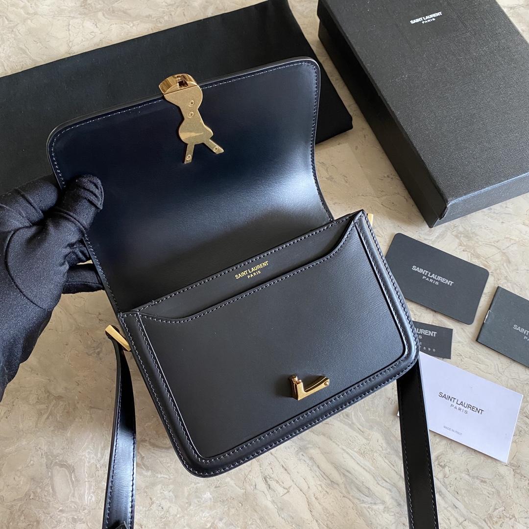 Saint Laurent Solferino Small Satchel In Box Saint Laurent Leather(19-13-5cm) - DopestKickz