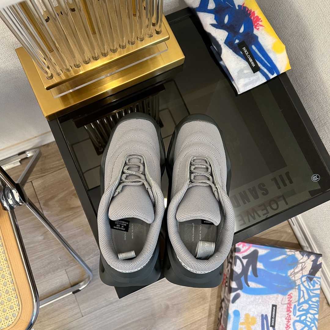 Dolce & Gabbana Fabric Wave Sneakers - DopestKickz