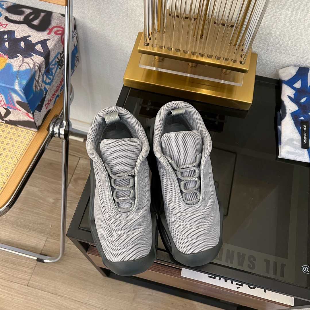 Dolce & Gabbana Fabric Wave Sneakers - DopestKickz