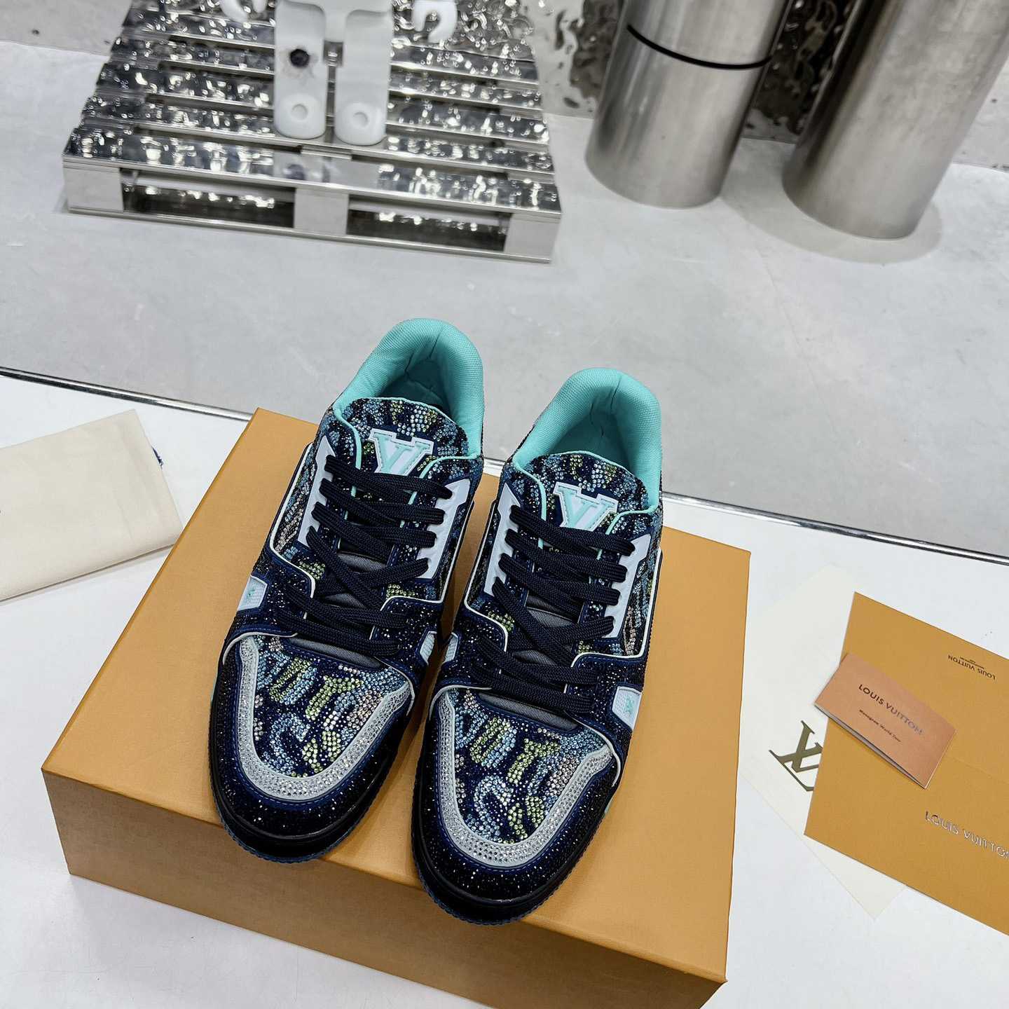 Louis Vuitton LV Trainer Sneaker        - DopestKickz