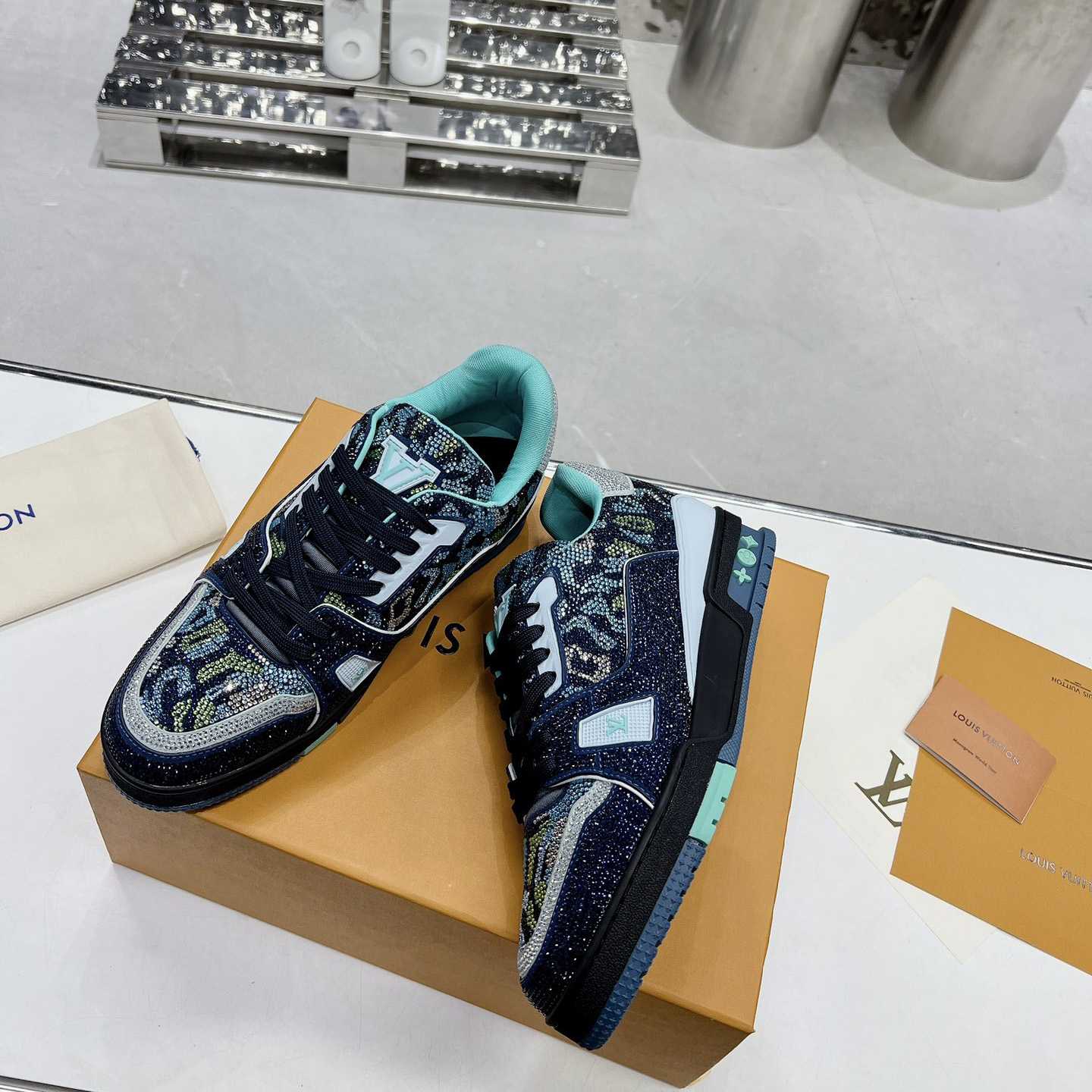 Louis Vuitton LV Trainer Sneaker        - DopestKickz