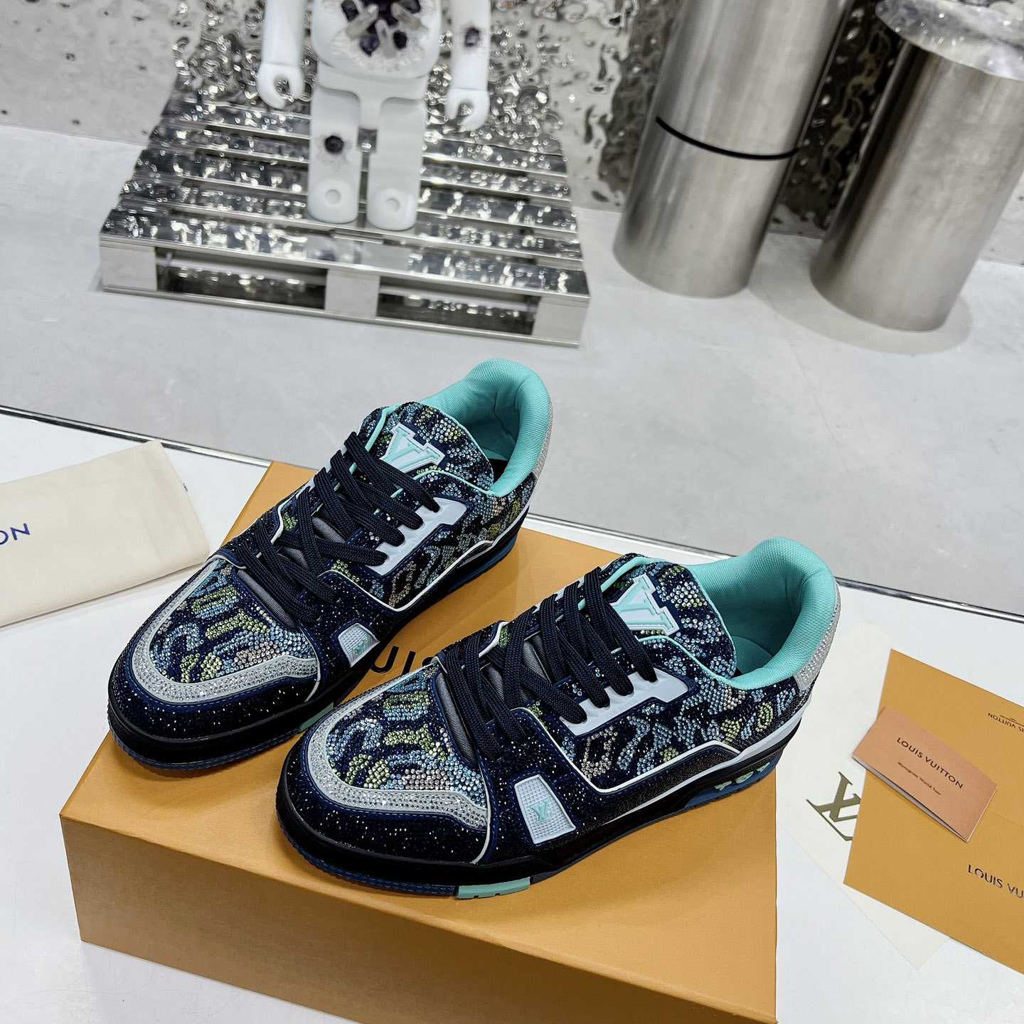 Louis Vuitton LV Trainer Sneaker        - DopestKickz