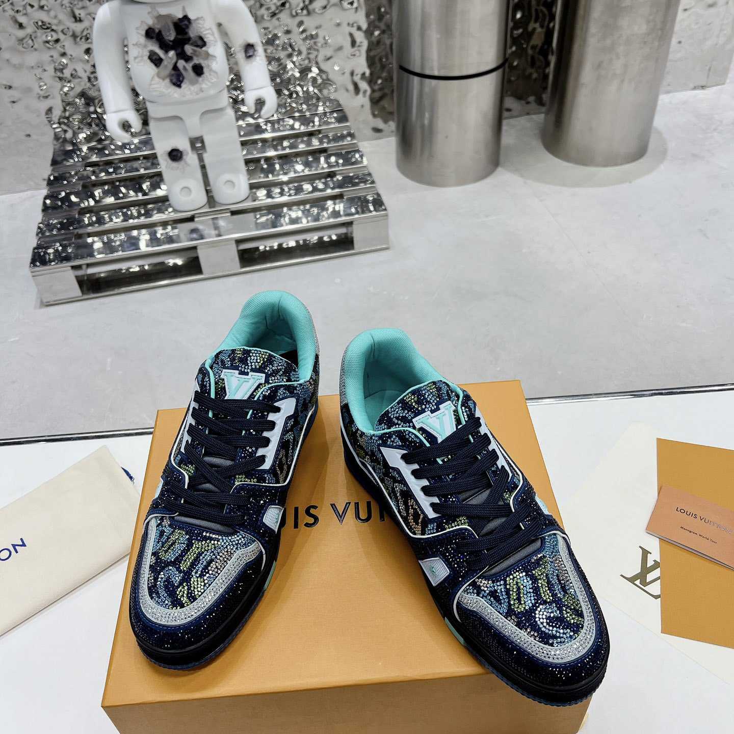 Louis Vuitton LV Trainer Sneaker        - DopestKickz