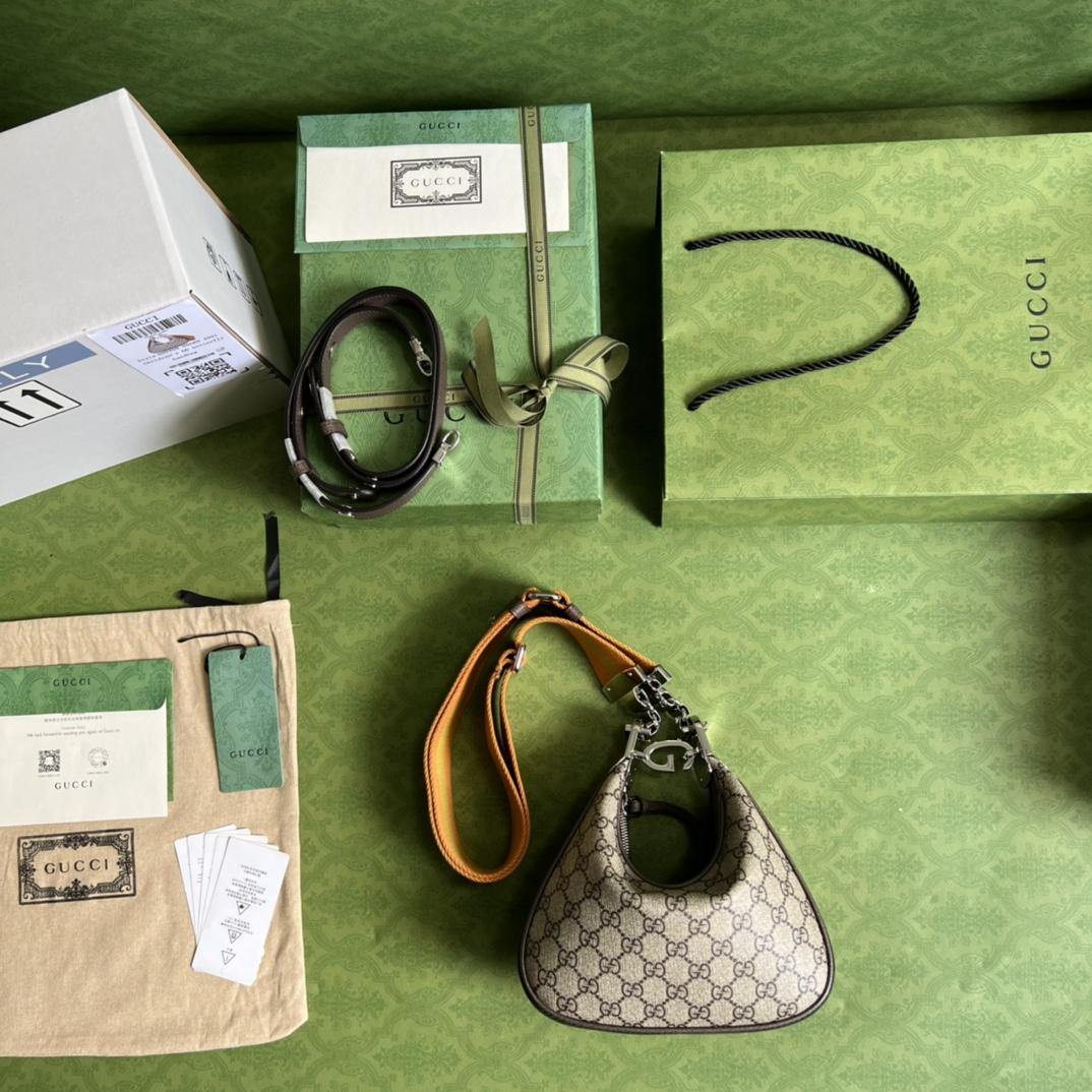 Gucci Attache Small Shoulder Bag(23-22-5cm)    - DopestKickz