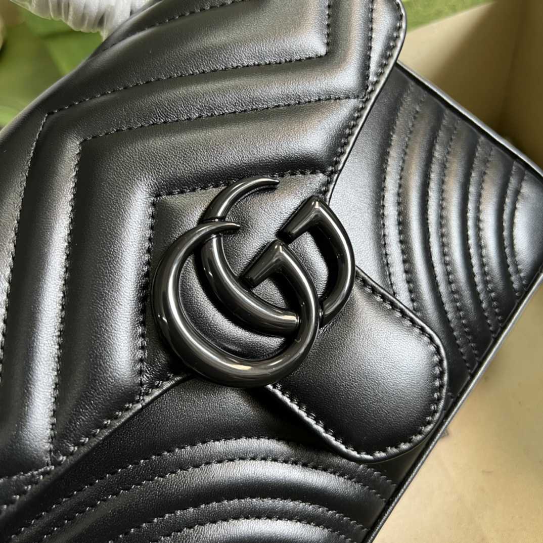 Gucci GG Marmont Mini Top Handle Bag(21-15..5-8cm) - DopestKickz