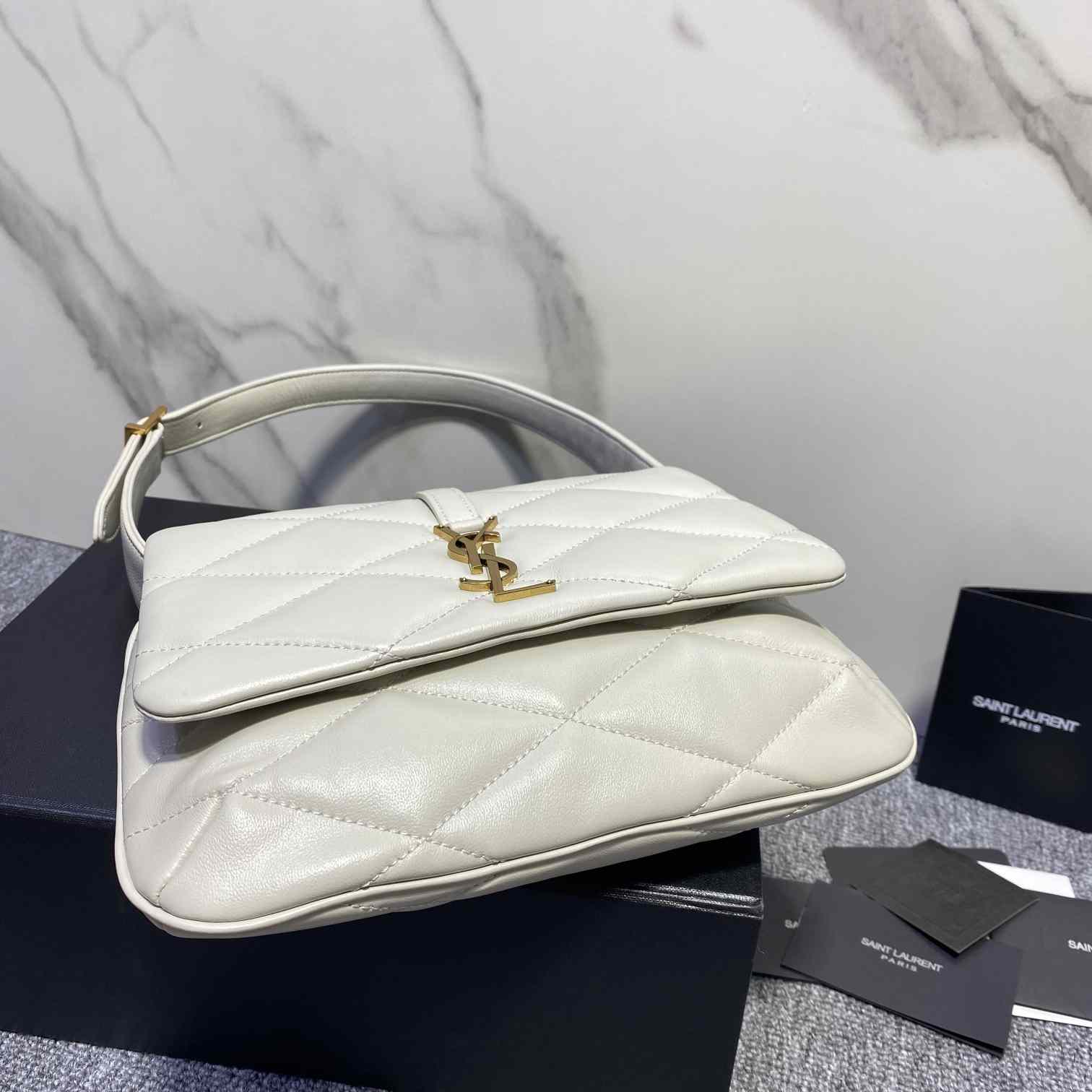 Saint Laurent Le 57 Hobo Bag In Quilted Lambskin - DopestKickz