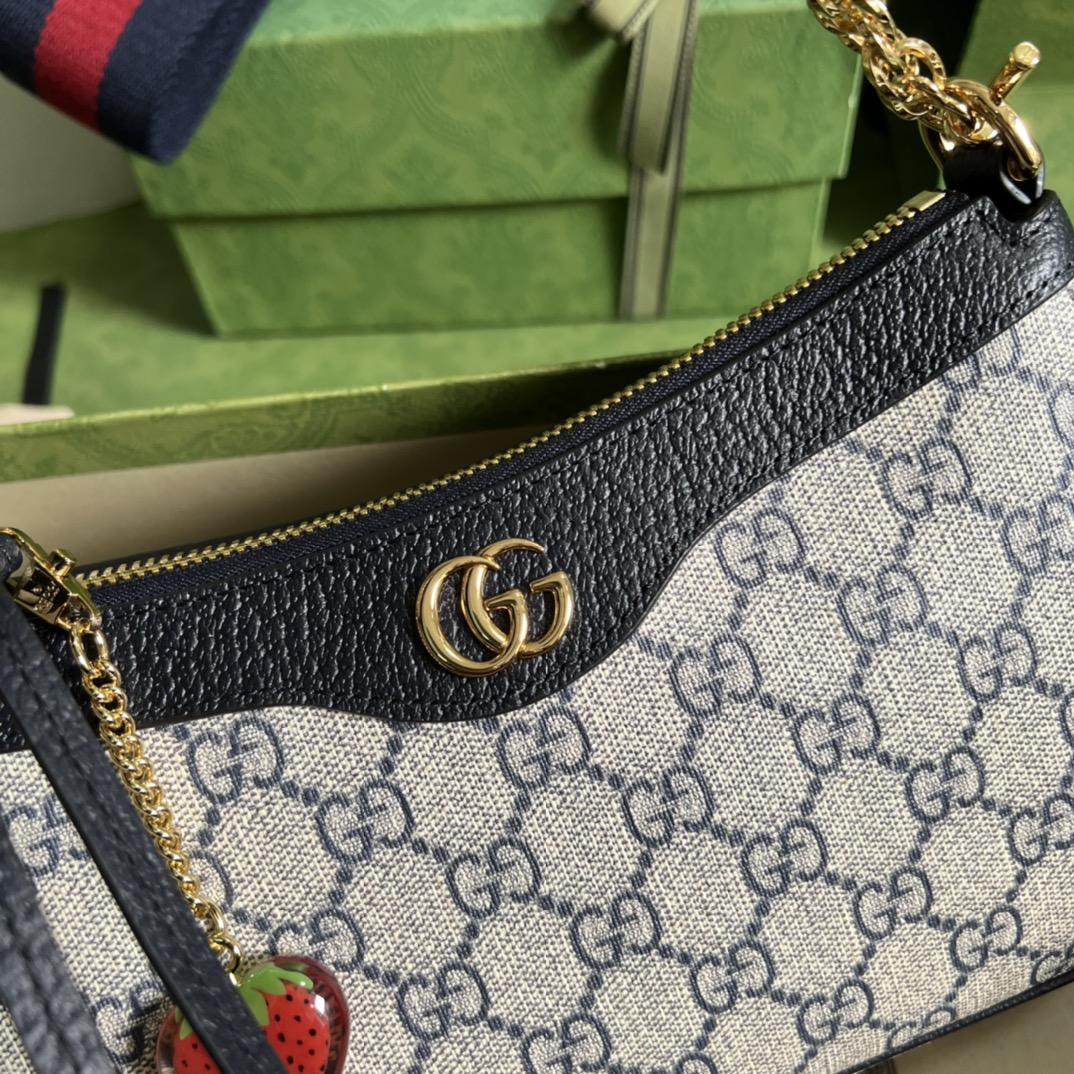 Gucci Ophidia GG Small Handbag(25*15.5*6cm)    - DopestKickz