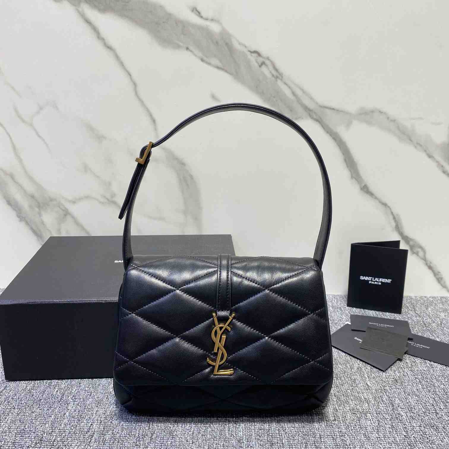Saint Laurent Le 57 Hobo Bag In Quilted Lambskin - DopestKickz