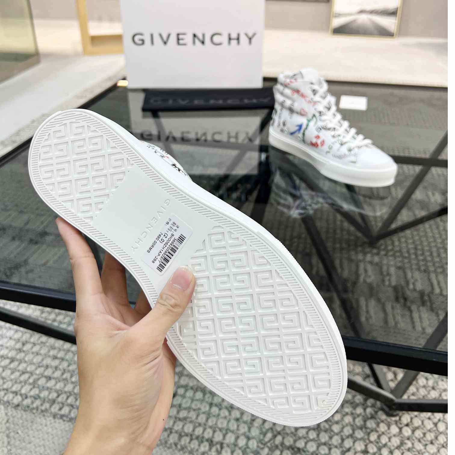 Givenchy City High Top Sneaker - DopestKickz