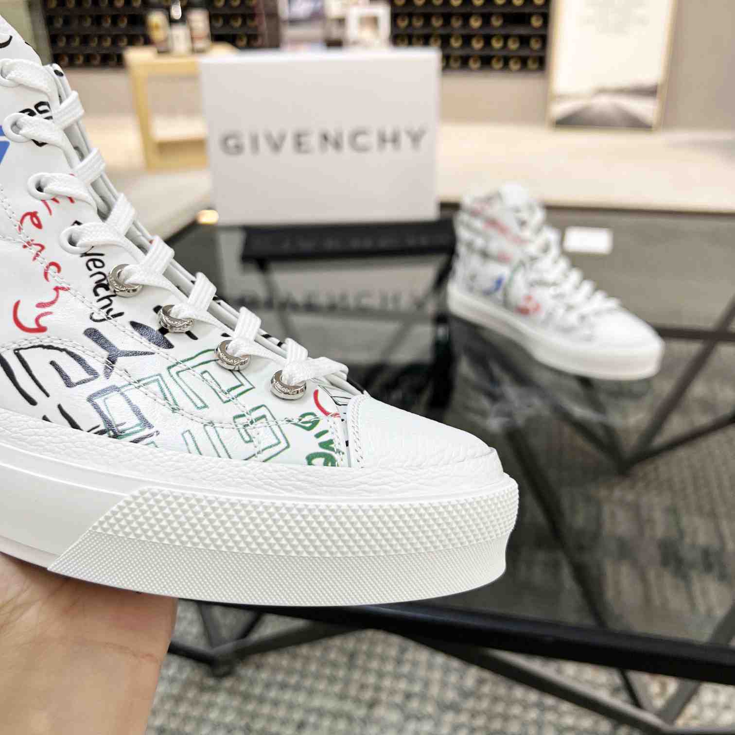 Givenchy City High Top Sneaker - DopestKickz