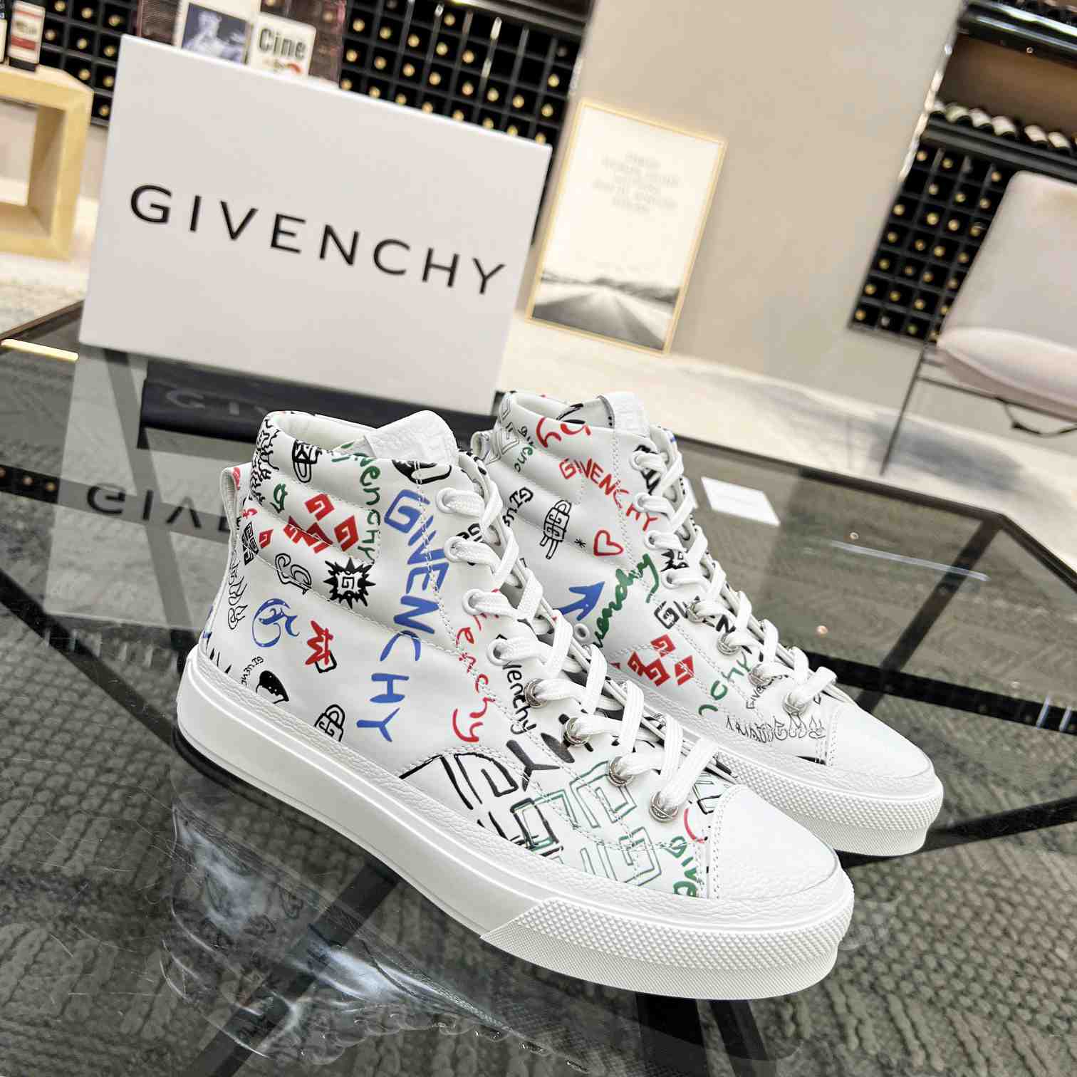 Givenchy City High Top Sneaker - DopestKickz