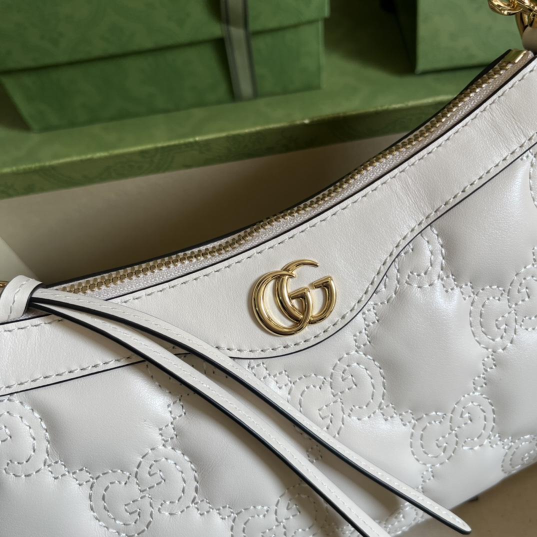Gucci GG Matelassé Handbag(25-15-8cm) - DopestKickz