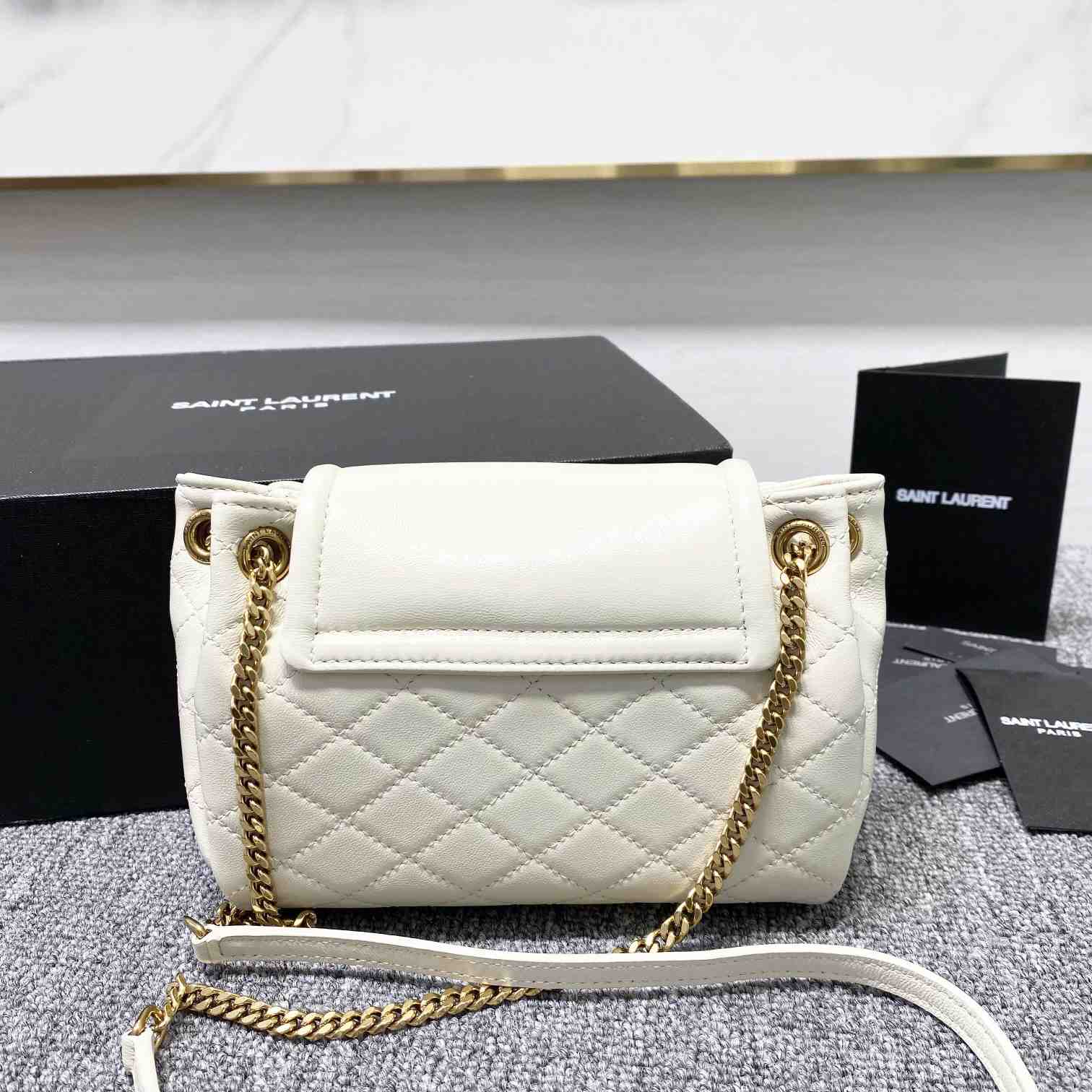 Saint Laurent Mini Nolita In Lambskin - DopestKickz