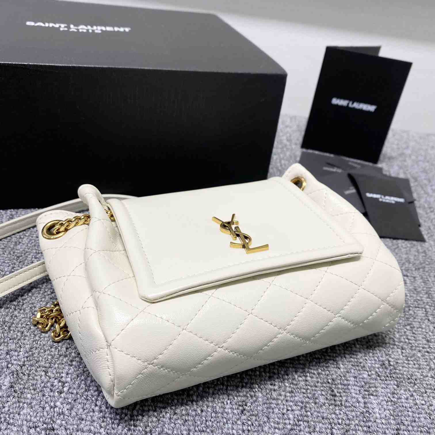 Saint Laurent Mini Nolita In Lambskin - DopestKickz