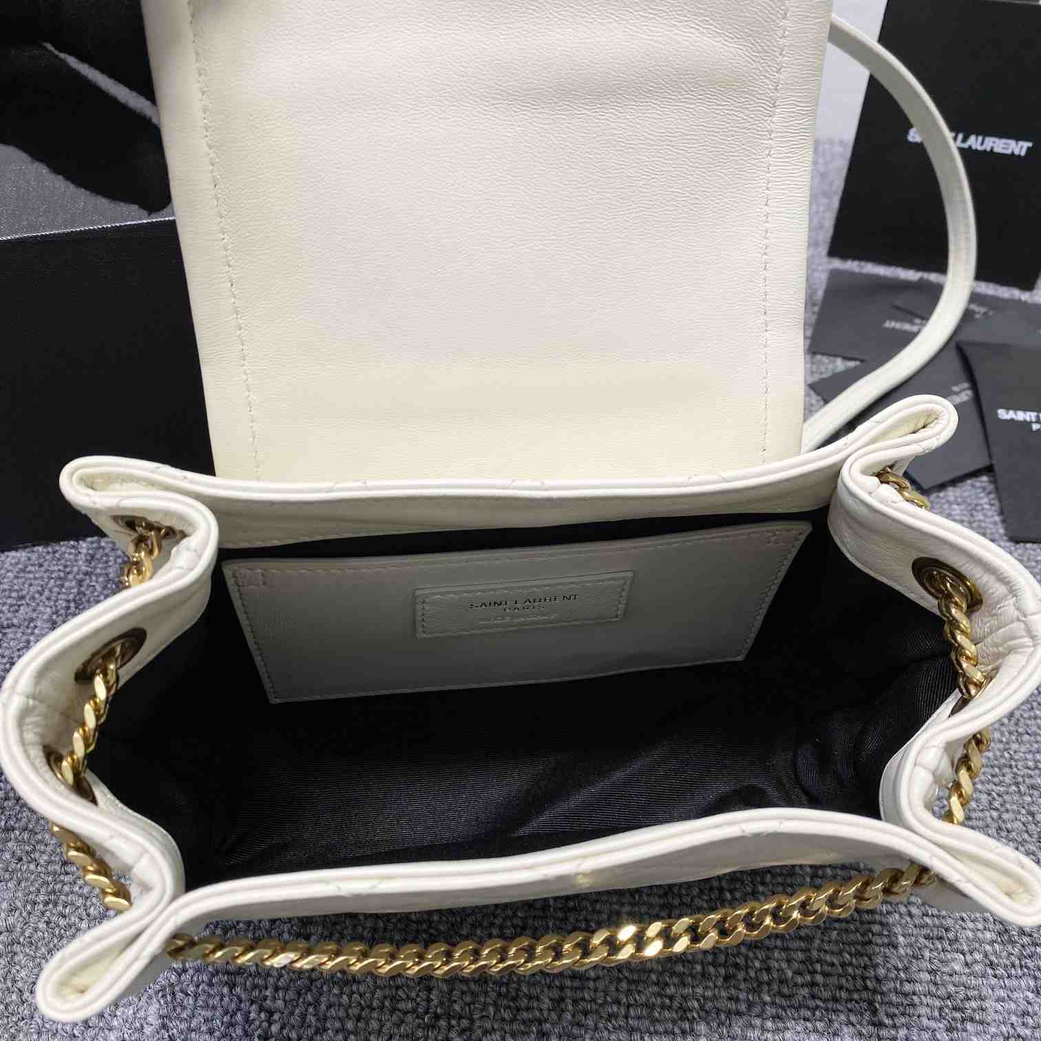 Saint Laurent Mini Nolita In Lambskin - DopestKickz