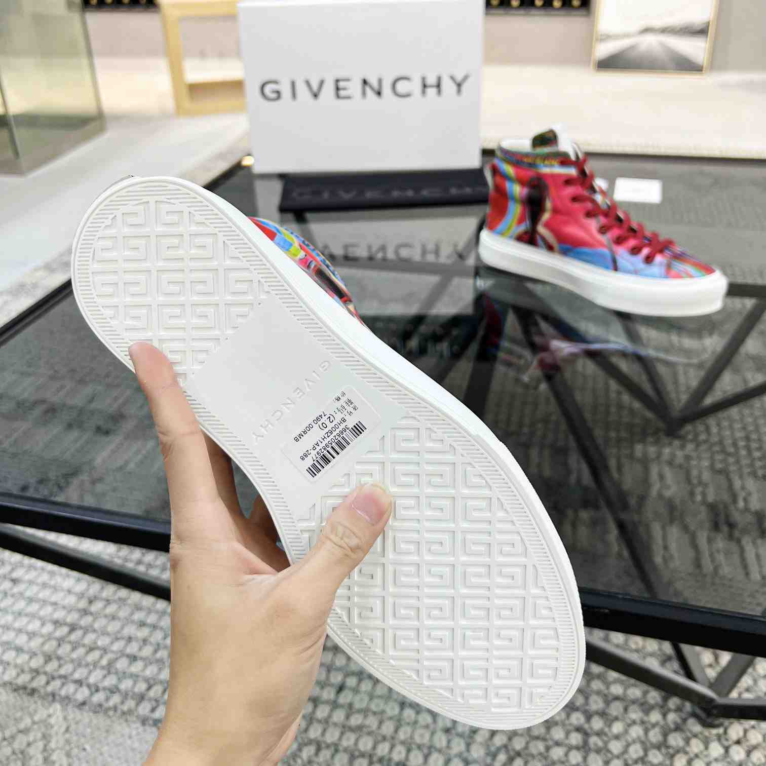 Givenchy City High Top Sneaker - DopestKickz