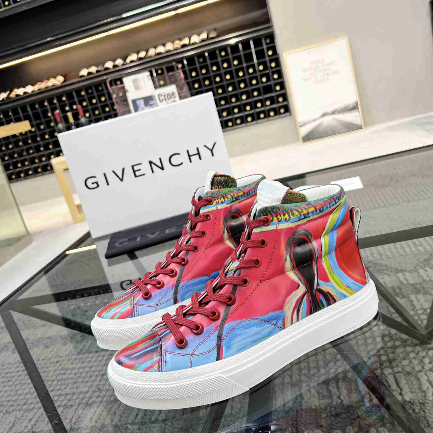 Givenchy City High Top Sneaker - DopestKickz