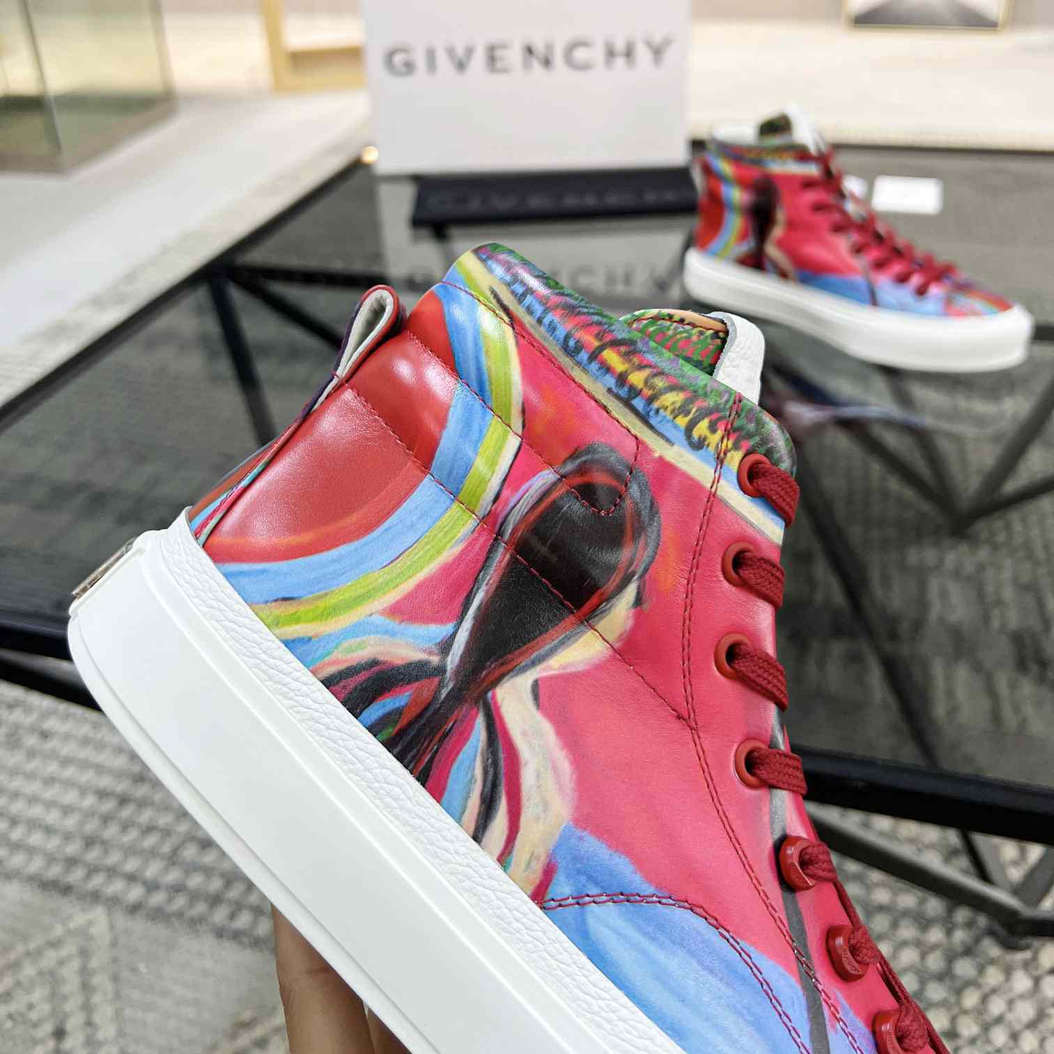 Givenchy City High Top Sneaker - DopestKickz