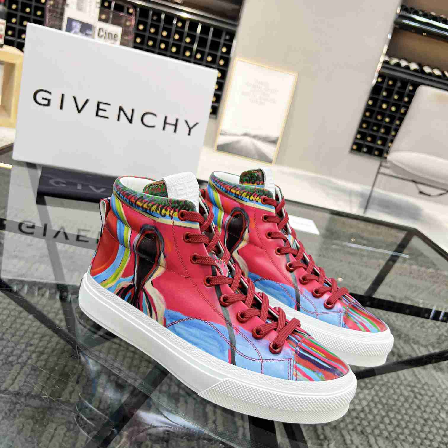 Givenchy City High Top Sneaker - DopestKickz