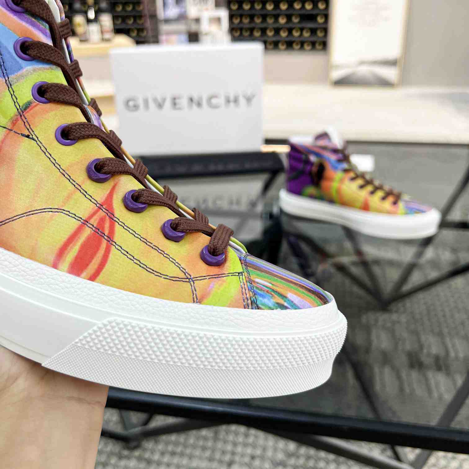Givenchy City High Top Sneaker - DopestKickz