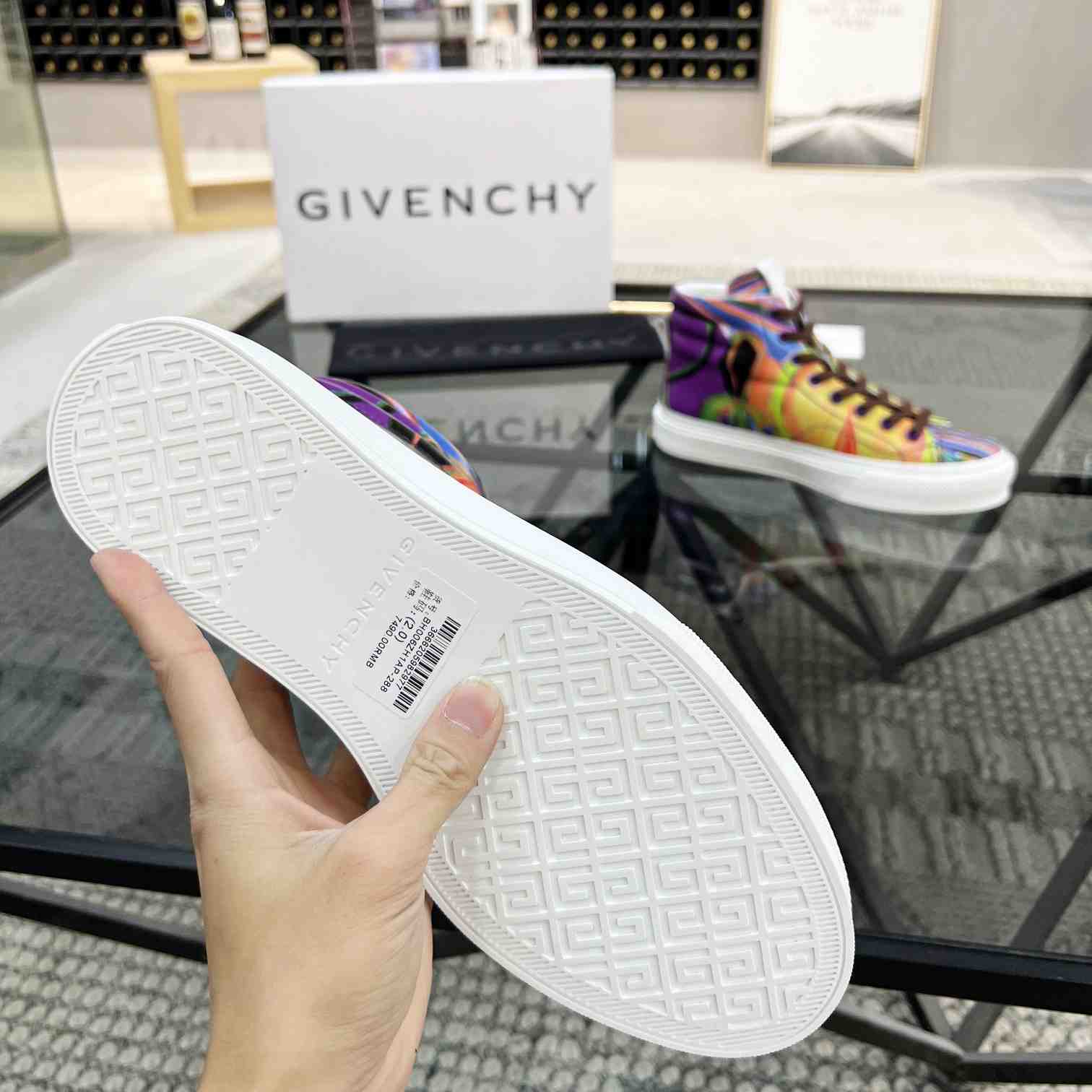 Givenchy City High Top Sneaker - DopestKickz