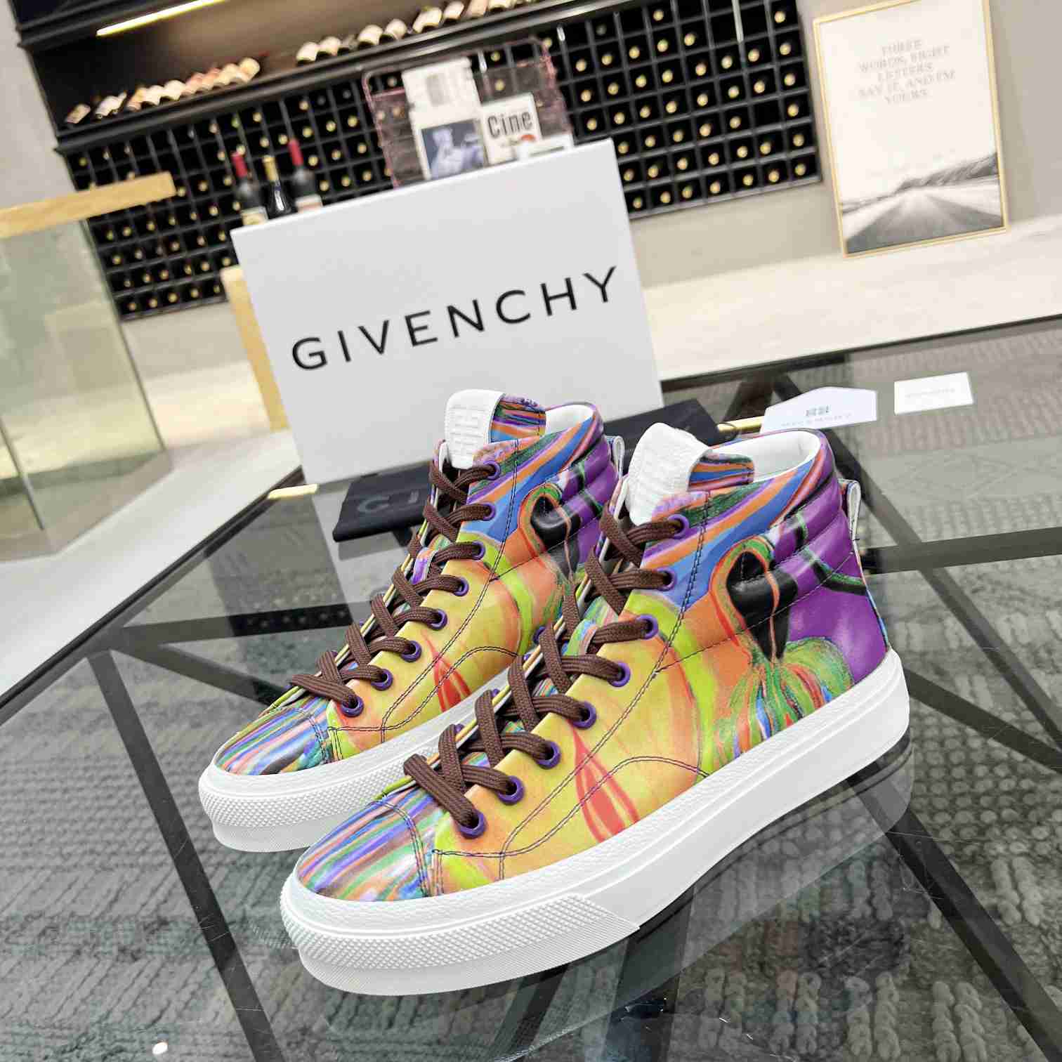 Givenchy City High Top Sneaker - DopestKickz