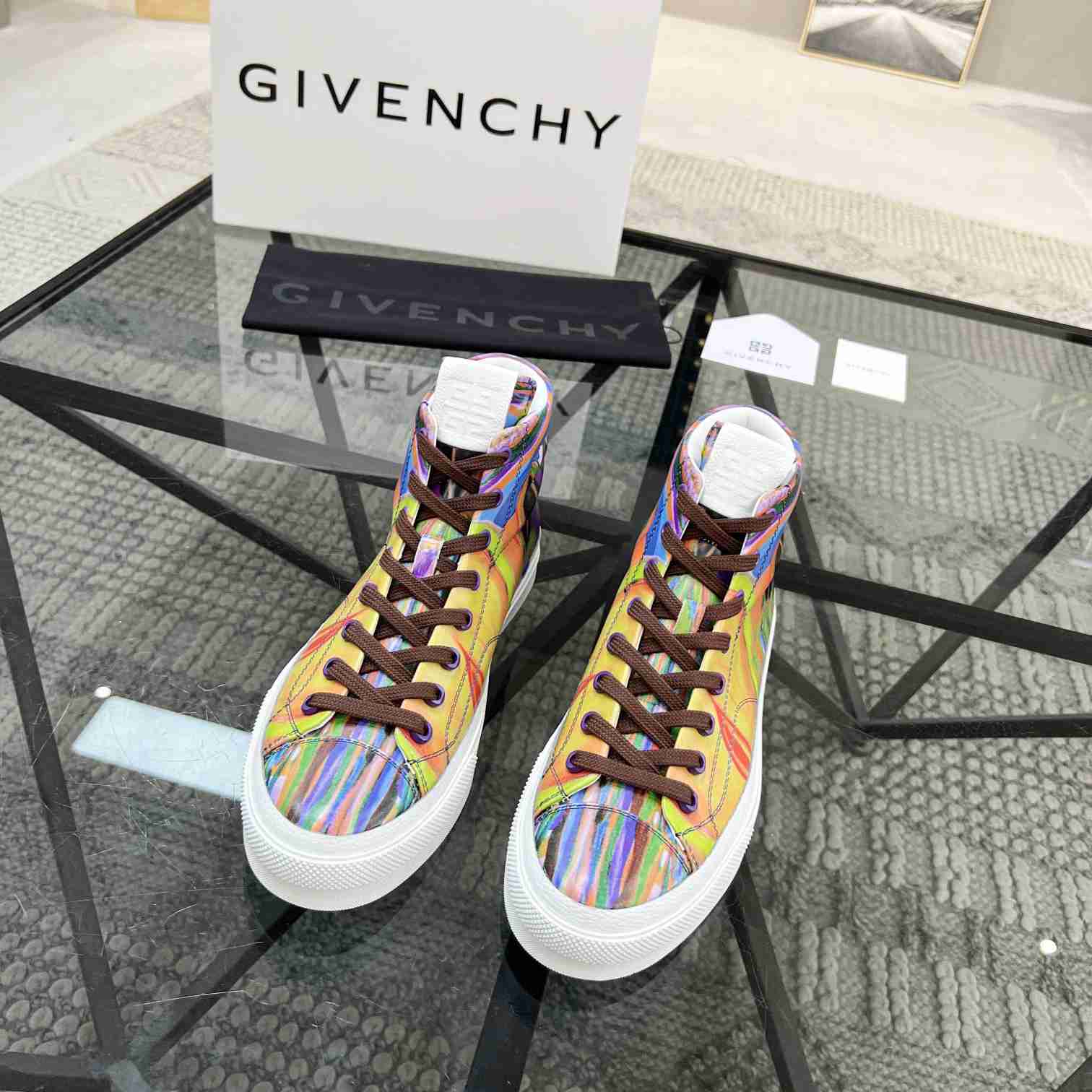 Givenchy City High Top Sneaker - DopestKickz
