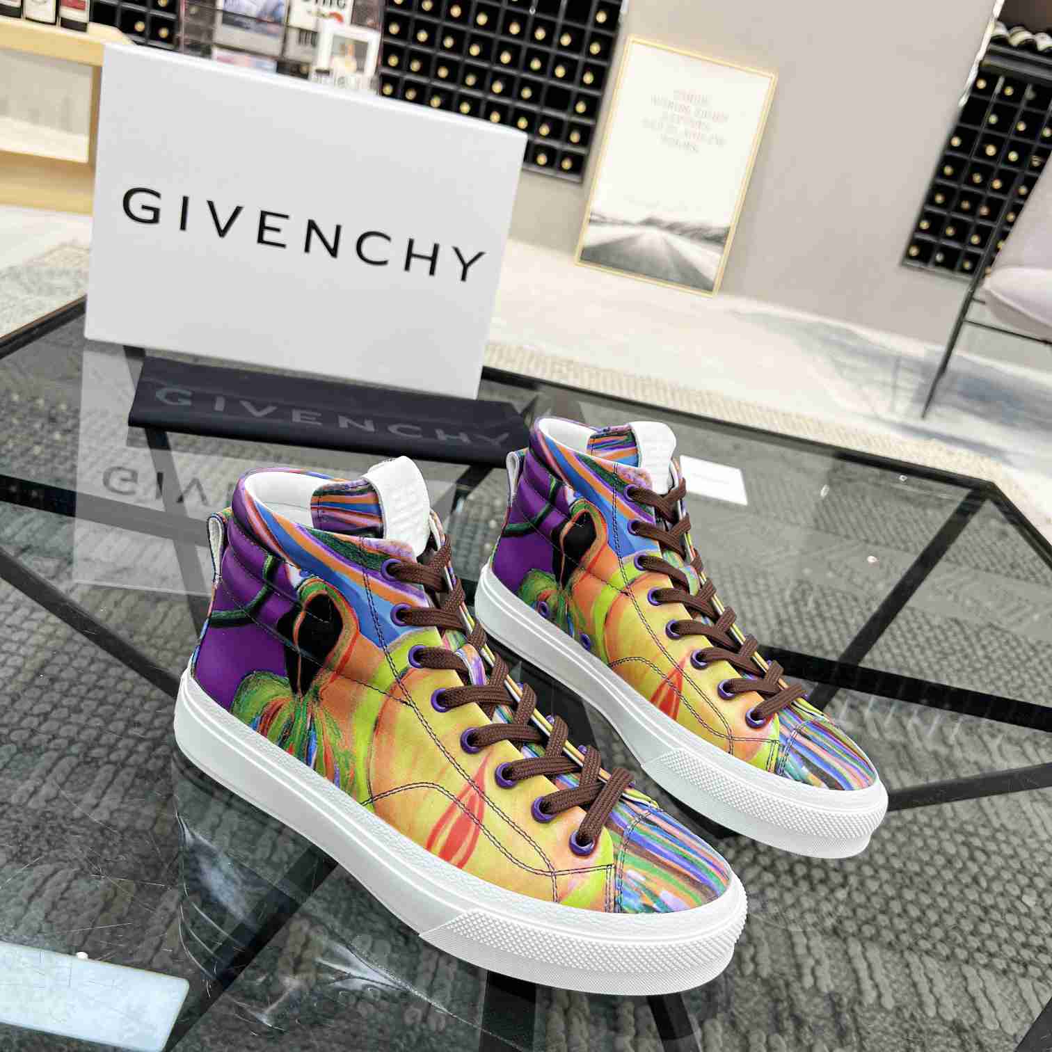 Givenchy City High Top Sneaker - DopestKickz