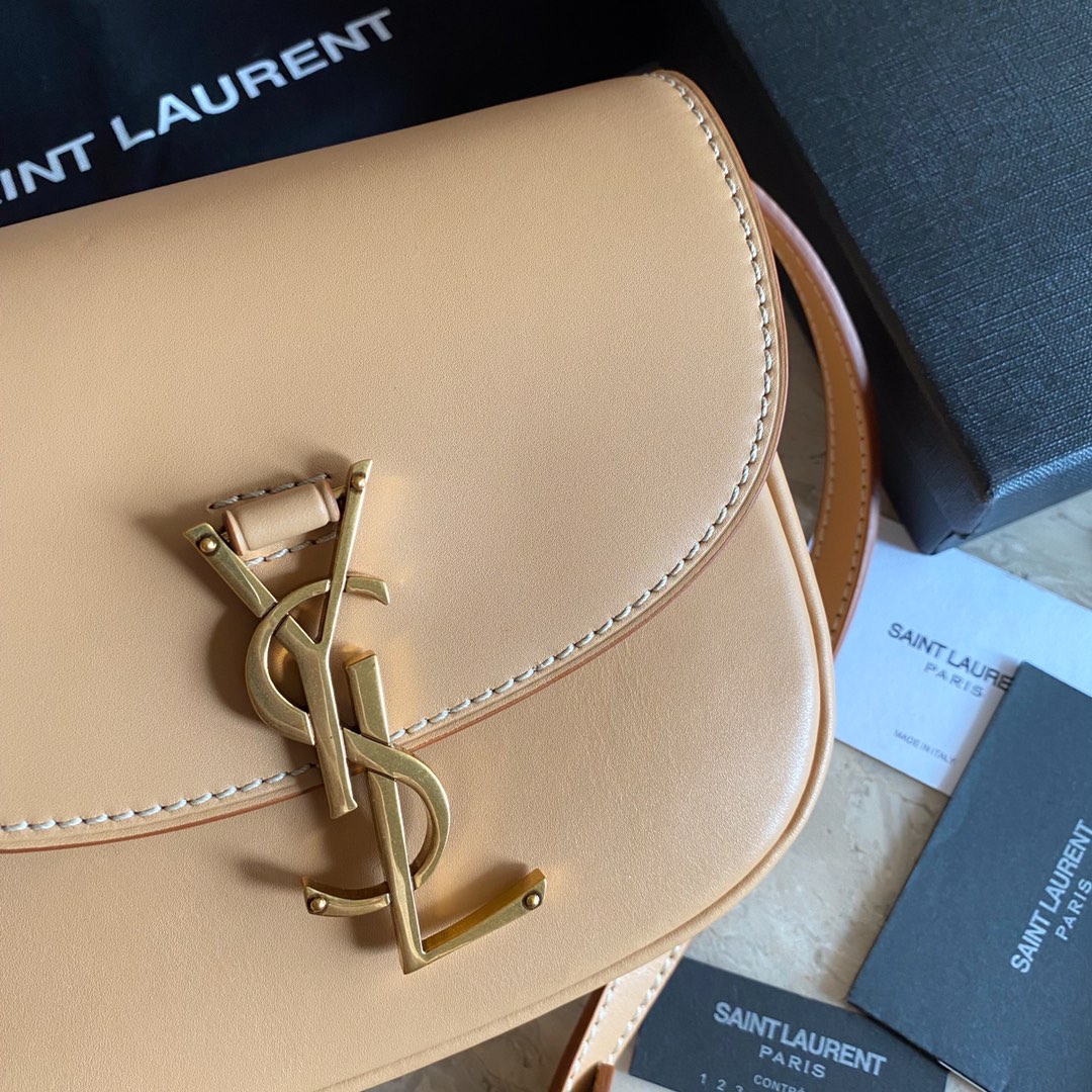 Saint Laurent Kaia Small Satchel In Smooth Vintage Leather - DopestKickz