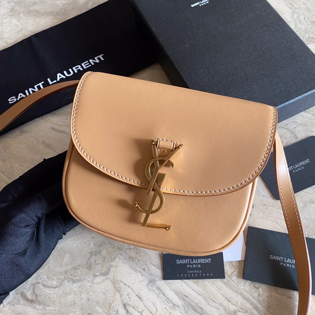 Saint Laurent Kaia Small Satchel In Smooth Vintage Leather - DopestKickz