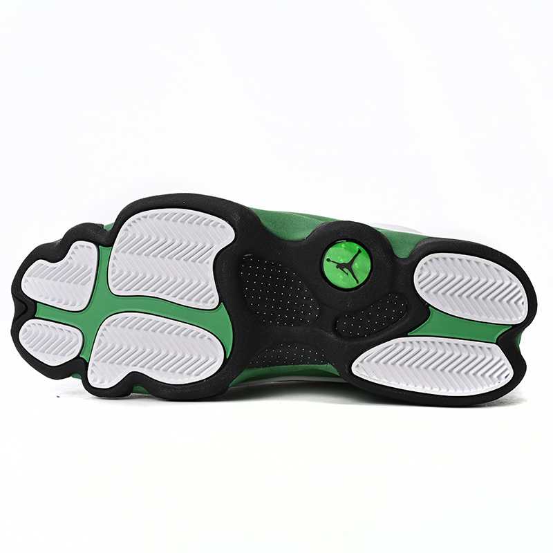 Air Jordan 13 Retro White Green Sneakers      DB6536-113 - DopestKickz