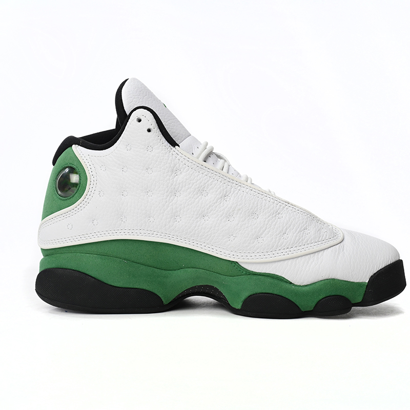 Air Jordan 13 Retro White Green Sneakers      DB6536-113 - DopestKickz