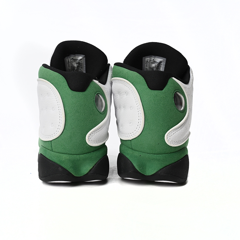 Air Jordan 13 Retro White Green Sneakers      DB6536-113 - DopestKickz