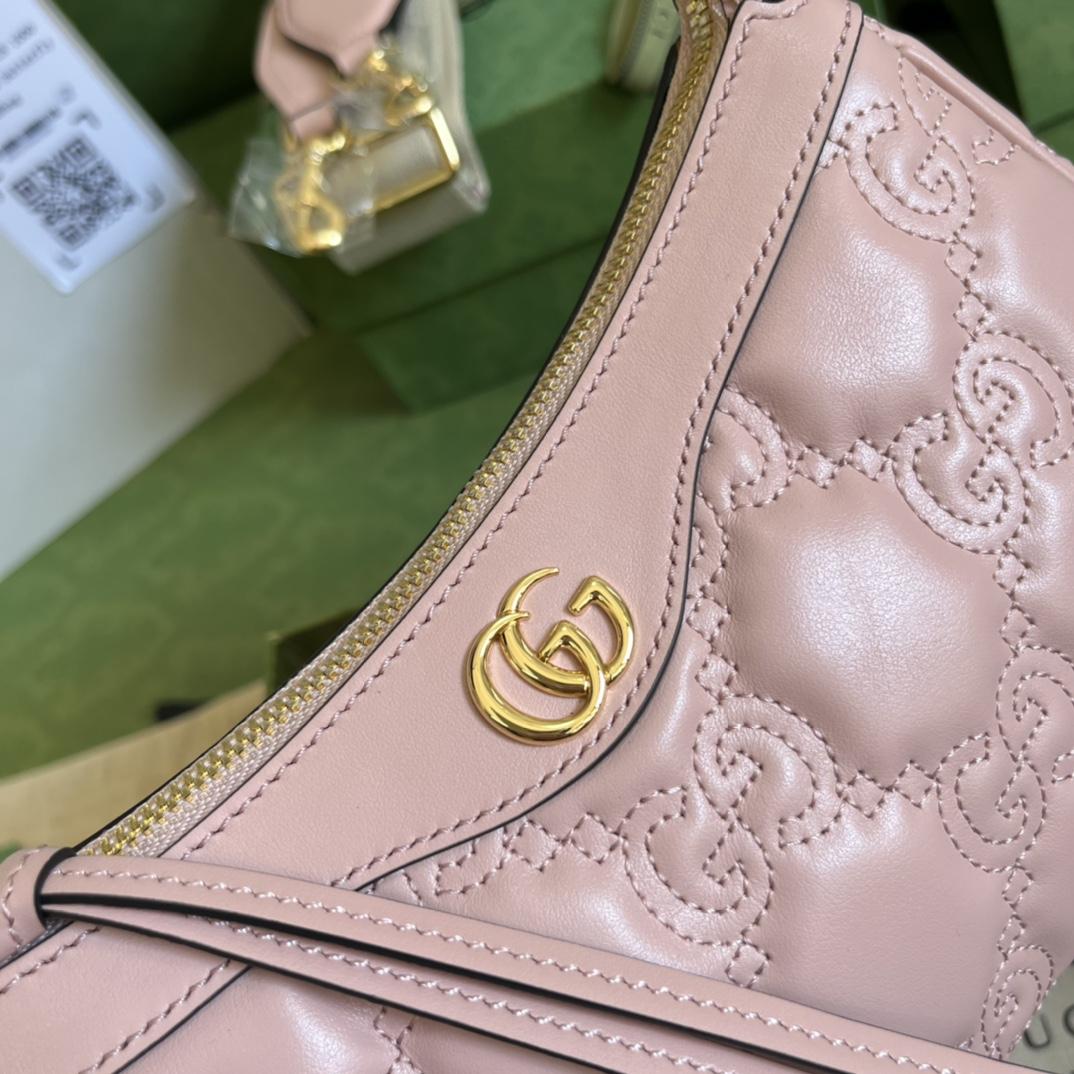 Gucci GG Matelassé Handbag(25-15-8cm) - DopestKickz
