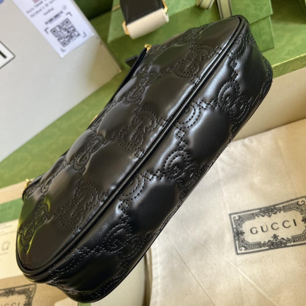 Gucci GG Matelassé Handbag(25-15-8cm) - DopestKickz
