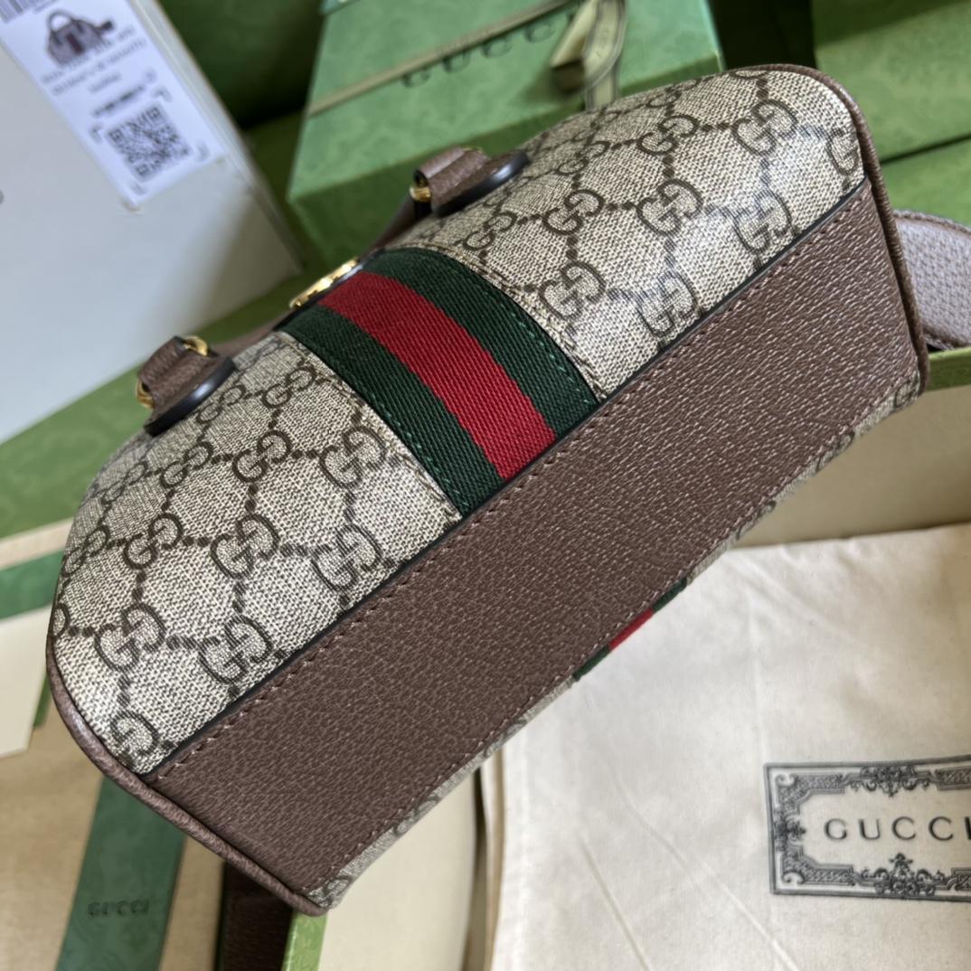 Gucci Ophidia GG Mini Top Handle Bag(21-12-10cm) - DopestKickz