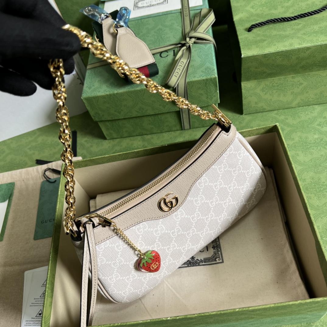 Gucci Ophidia GG Small Handbag(25*15.5*6cm)    - DopestKickz