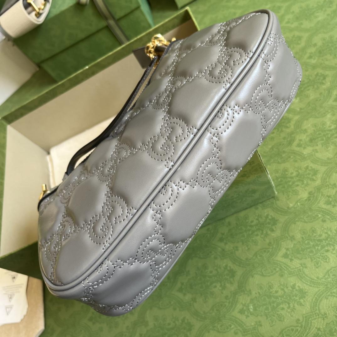 Gucci GG Matelassé Handbag(25-15-8cm) - DopestKickz