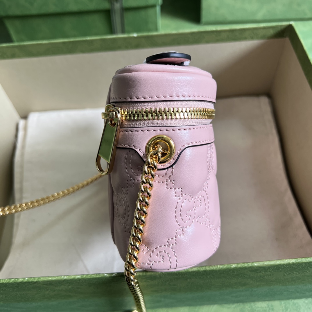 Gucci GG Matelassé Top Handle Mini Bag(16-10.5-5cm) - DopestKickz