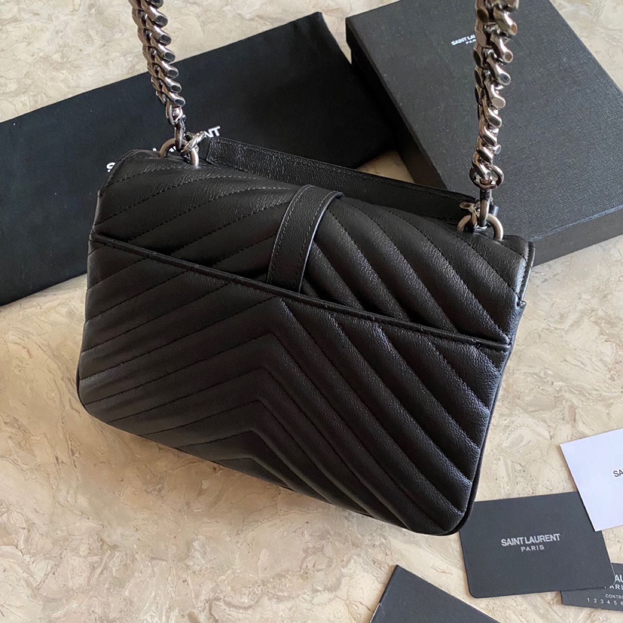 Saint Laurent College Shoulder Bag    24cm - DopestKickz