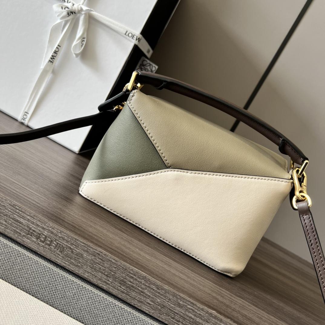 Loewe Mini Puzzle Edge In Nappa Calfskin - DopestKickz