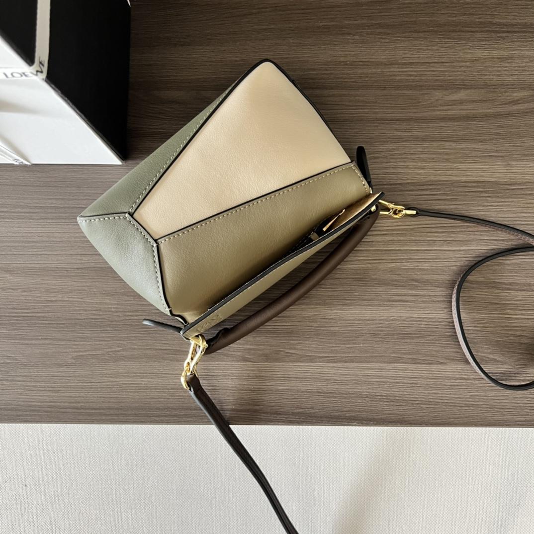Loewe Mini Puzzle Edge In Nappa Calfskin - DopestKickz