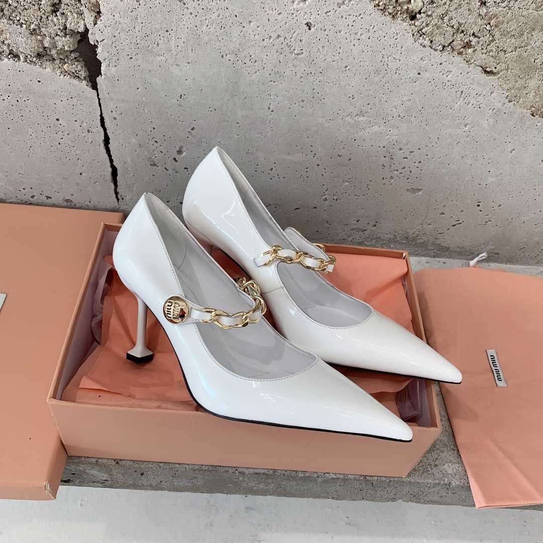 Miu Miu Patent Leather Pumps - DopestKickz