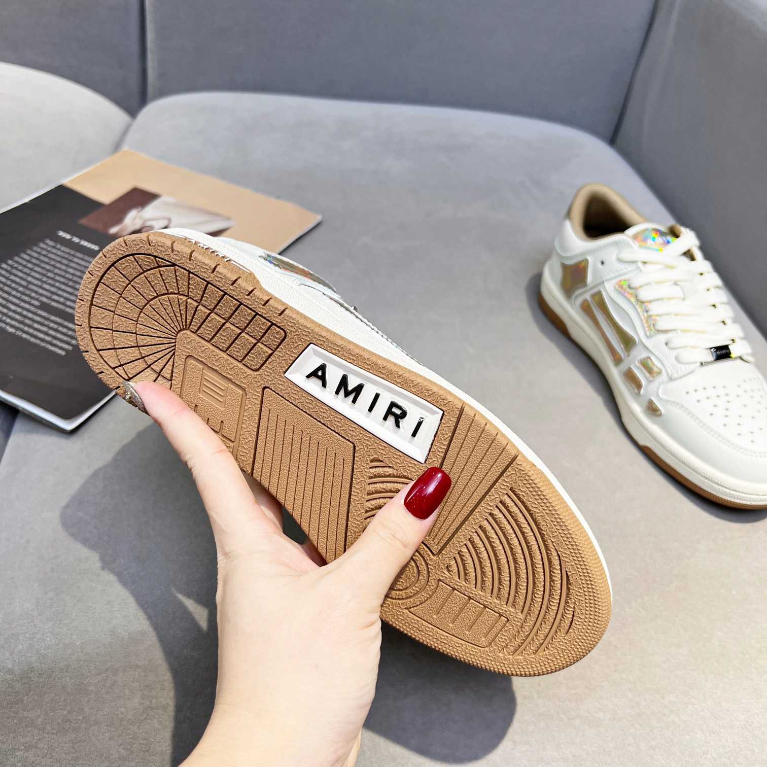 Amiri Skel-Top Low Sneaker  - DopestKickz