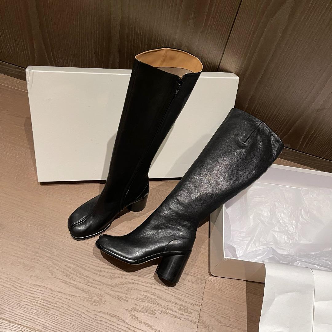 Maison Margiela Tabi 80mm Knee-High Boots - DopestKickz
