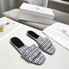 Givenchy 4G Flat Mule Sandals - DopestKickz