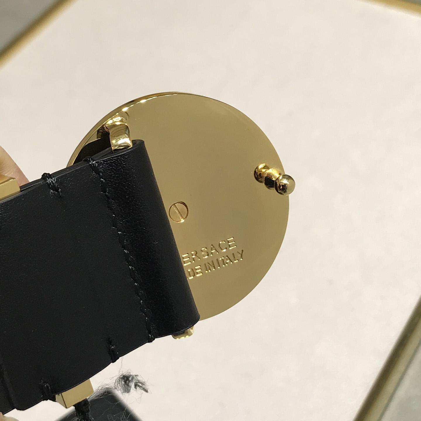 Versace Medusa Leathre Belt    38mm - DopestKickz