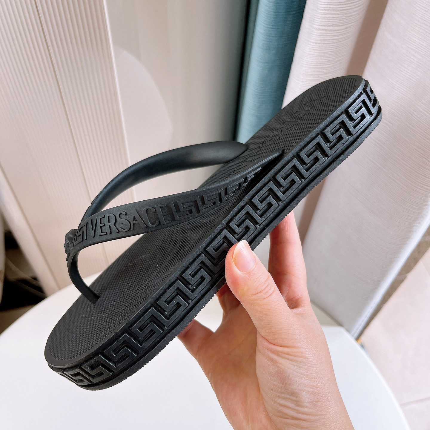 Versace Greca Sandals - DopestKickz