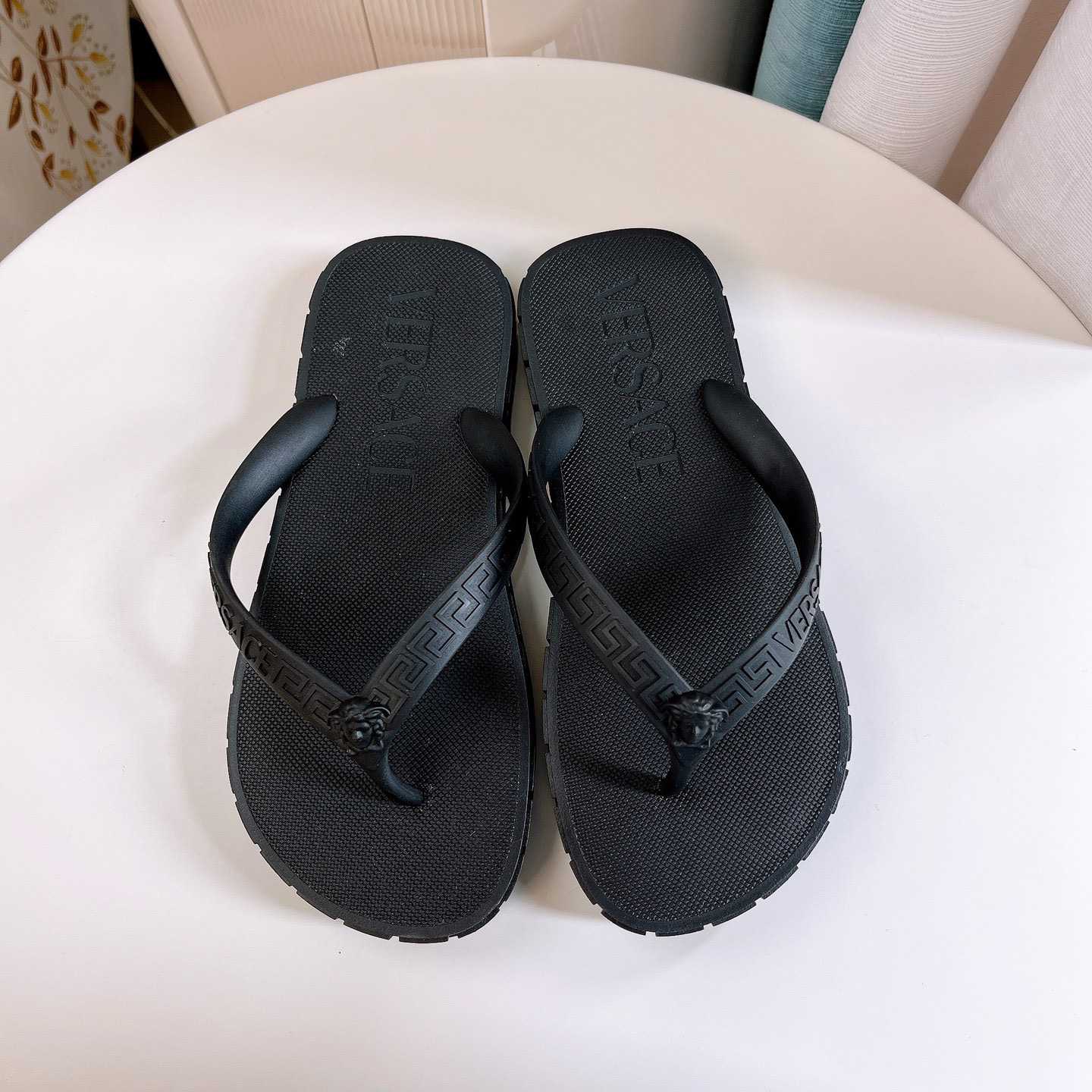 Versace Greca Sandals - DopestKickz