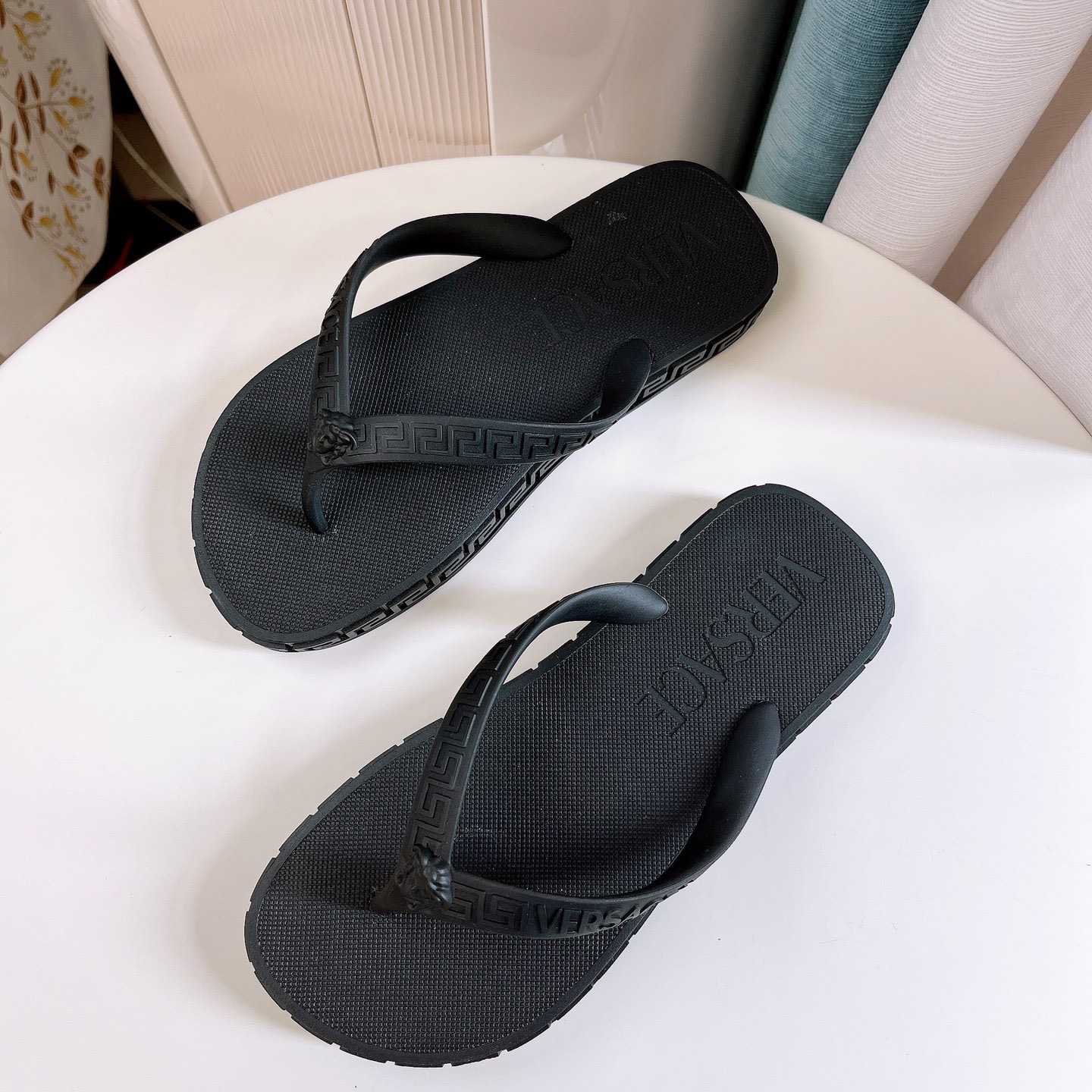 Versace Greca Sandals - DopestKickz